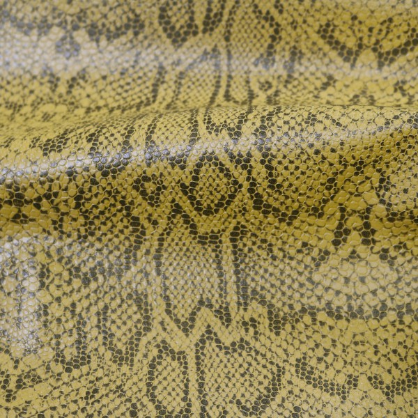 Snake  Yellow | Automotive Leather Upholstery | Danfield Inc., Leather